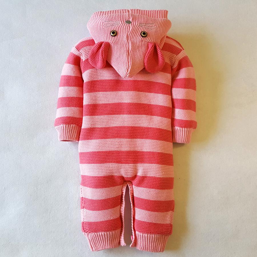 Knitted Mouse Sweater Romper (Multiple Colors)