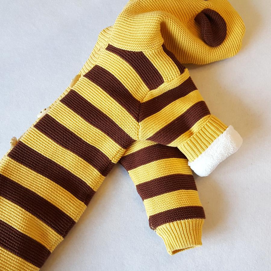 Knitted Mouse Sweater Romper (Multiple Colors)