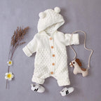 Knitted Pom Pom Romper (Multiple Colors)