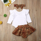 Baby Girl I Got it From My Mama Leopard Print Outfit