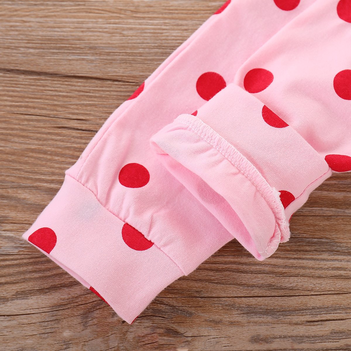 Baby Girl Pink Polka Dot Giraffe Outfit