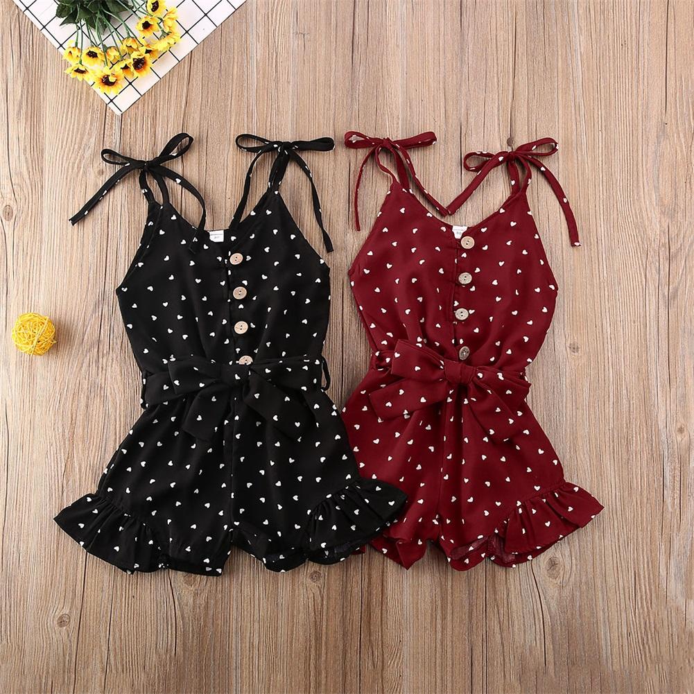 Ruffled Heart Romper
