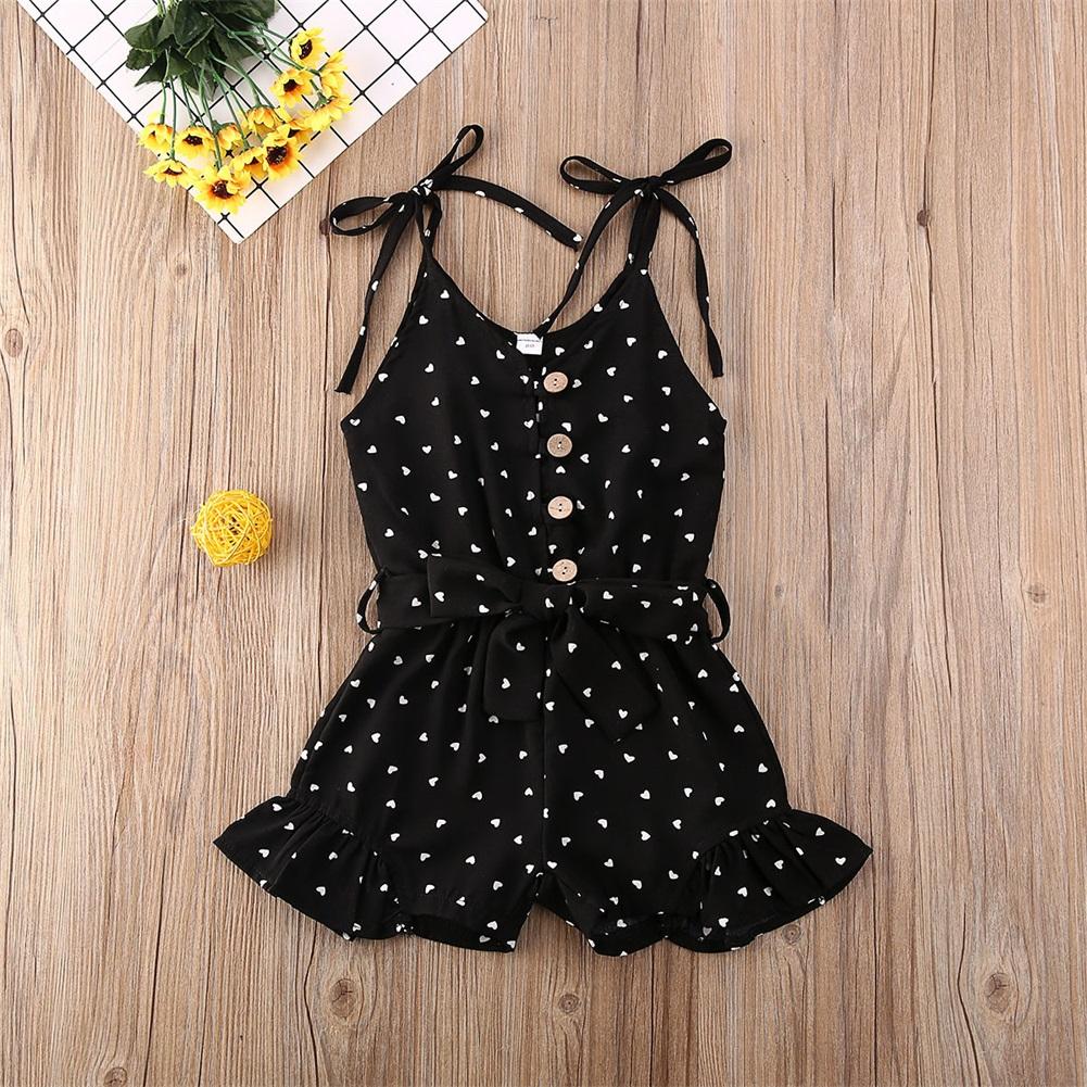 Ruffled Heart Romper