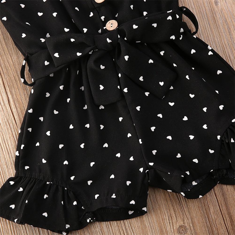 Ruffled Heart Romper