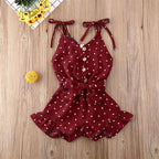Ruffled Heart Romper