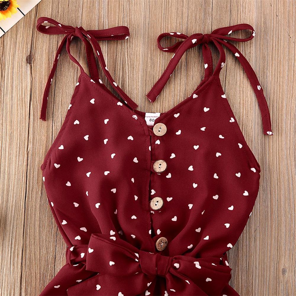 Ruffled Heart Romper