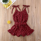 Ruffled Heart Romper