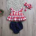 Plaid Denim Belle Outfit