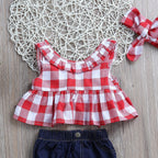 Plaid Denim Belle Outfit