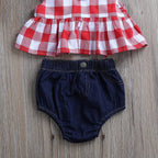 Plaid Denim Belle Outfit