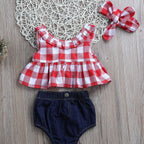 Plaid Denim Belle Outfit