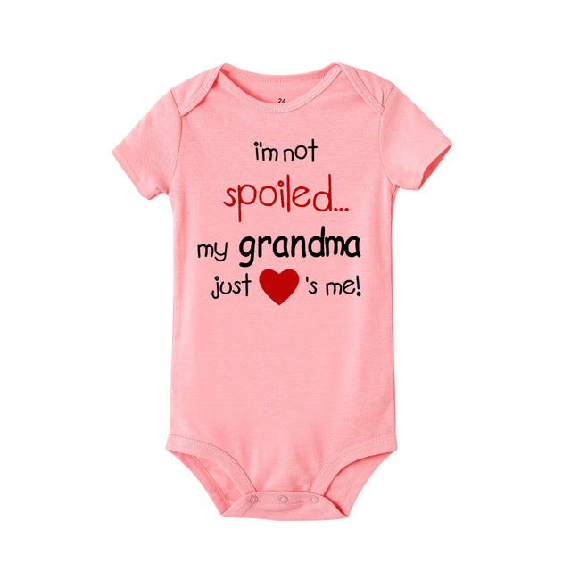I'm Not Spoiled My Grandma Just Loves Me Onesie