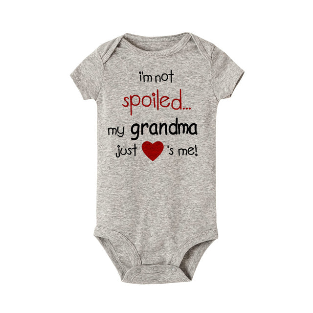 I'm Not Spoiled My Grandma Just Loves Me Onesie