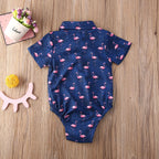 Boys Bow Tie Onesie (6 Patterns)
