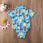 Boys Bow Tie Onesie (6 Patterns)