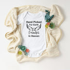 Hand Picked Grandma Angel Wing Onesie