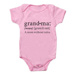 Grandma, A Mom Without Rules Onesie