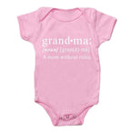 Grandma, A Mom Without Rules Onesie