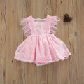 Floral Lace Feather Dress