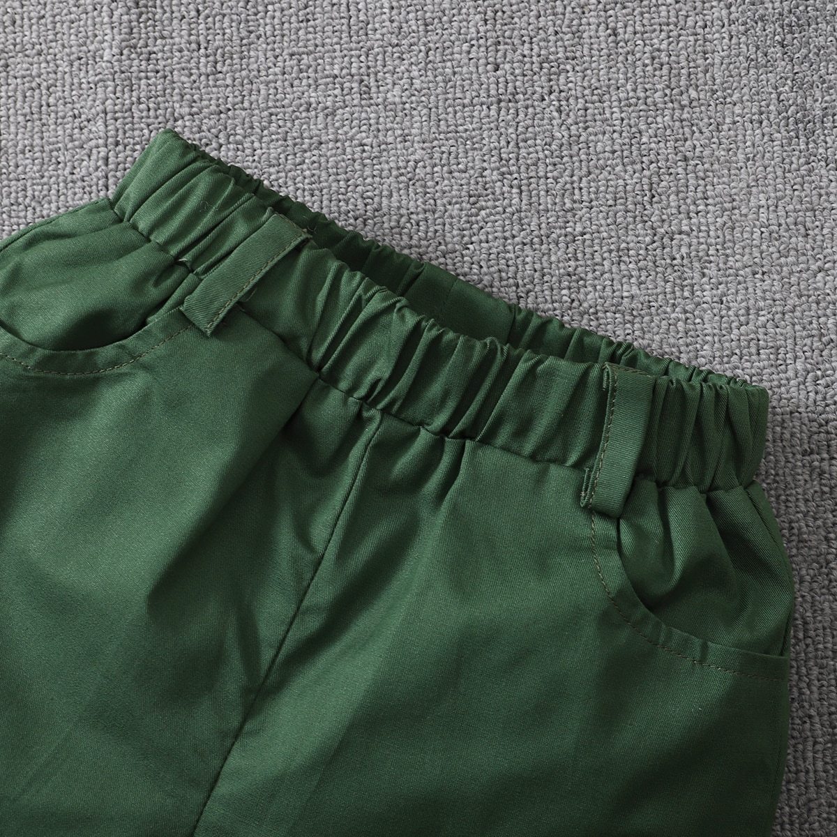 Dinosaur Button Shirt with Shorts