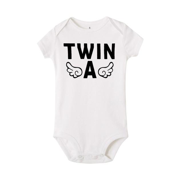 Twin A Twin B Onesies