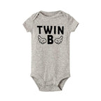 Twin A Twin B Onesies