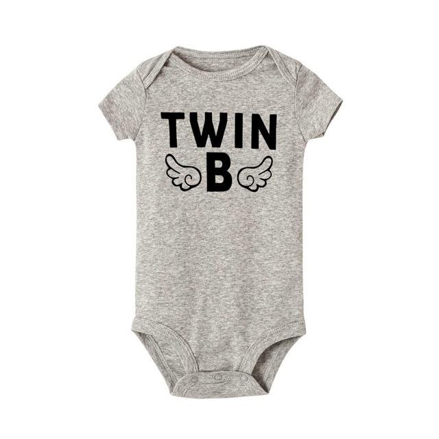 Twin A Twin B Onesies