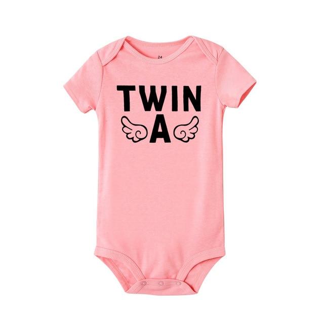 Twin A Twin B Onesies