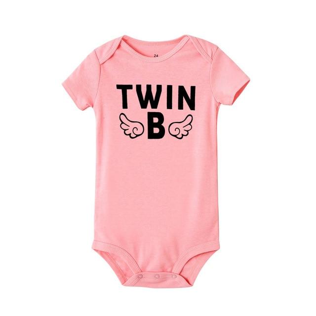 Twin A Twin B Onesies