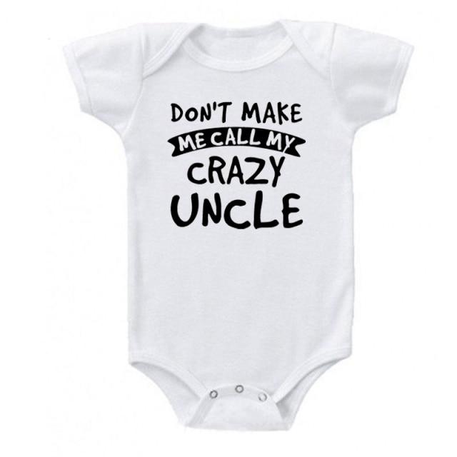 Crazy Uncle or Aunt Onesie (Multiple Colors)