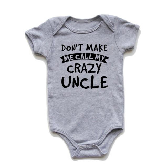 Crazy Uncle or Aunt Onesie (Multiple Colors)