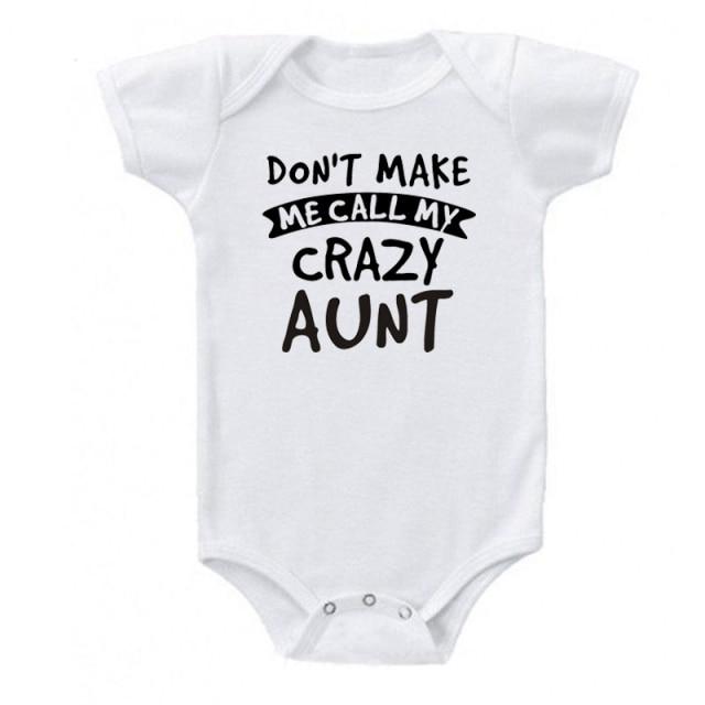 Crazy Uncle or Aunt Onesie (Multiple Colors)