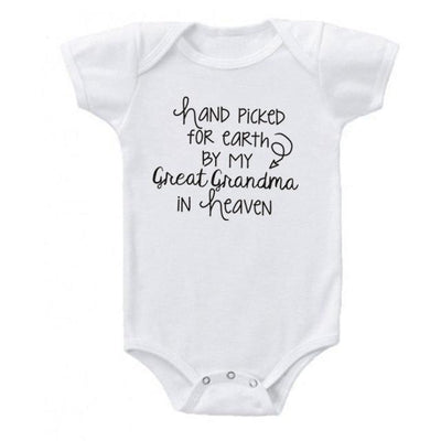 Hand Picked By My Great Grandma Onesie (Multiple Colors)