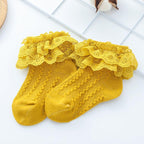 Cable Lace Socks