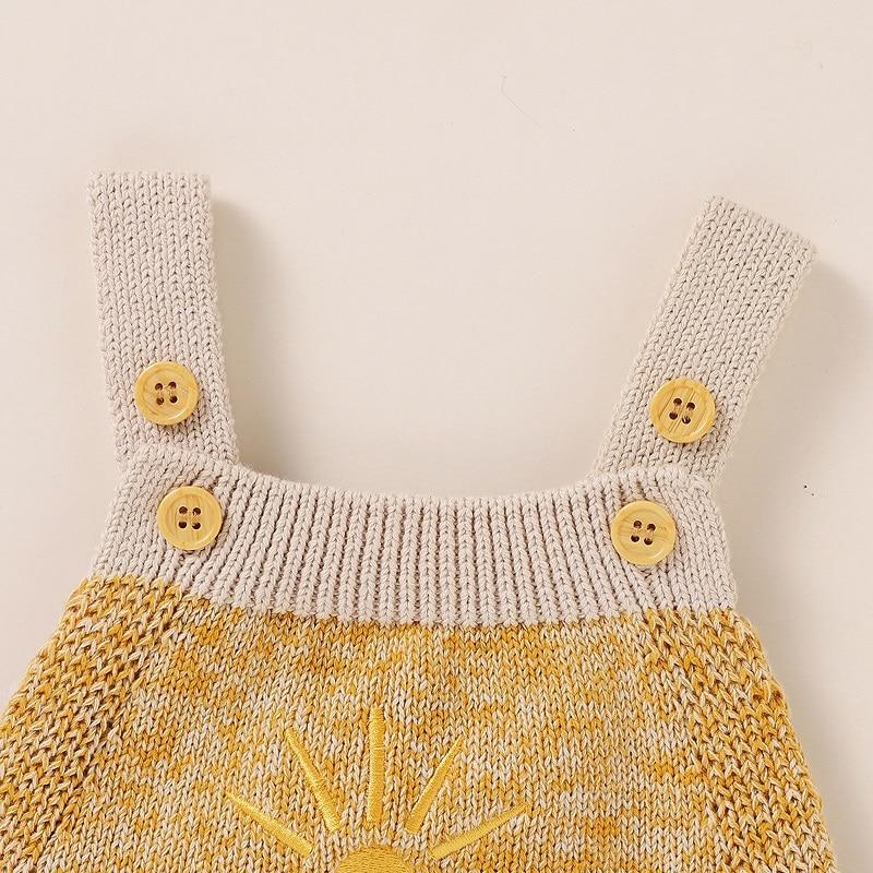 Knitted Sunshine Romper