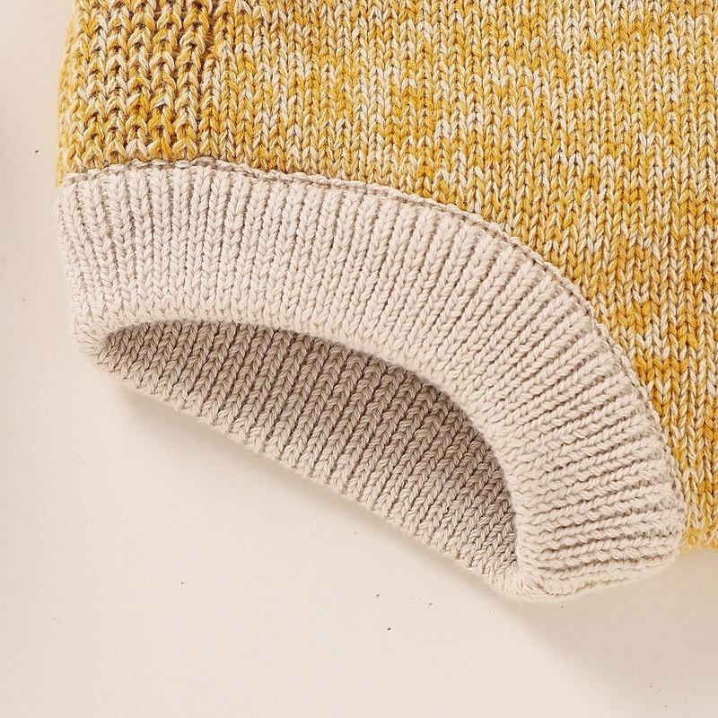 Knitted Sunshine Romper