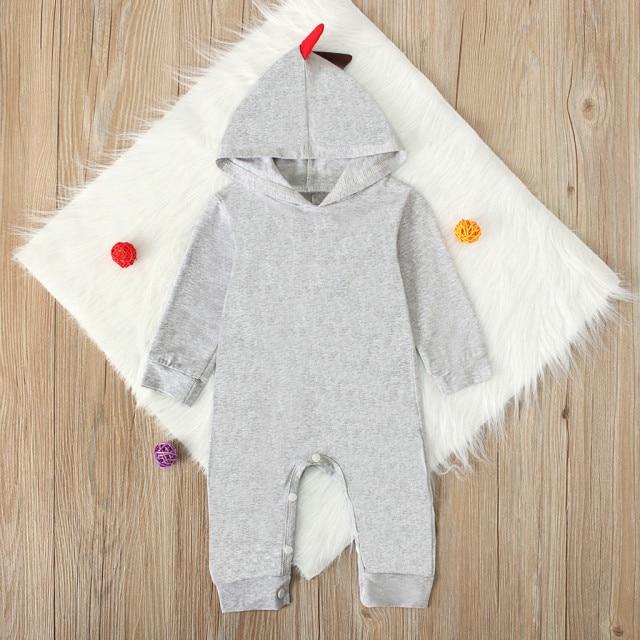 Colored Dinosaur Romper