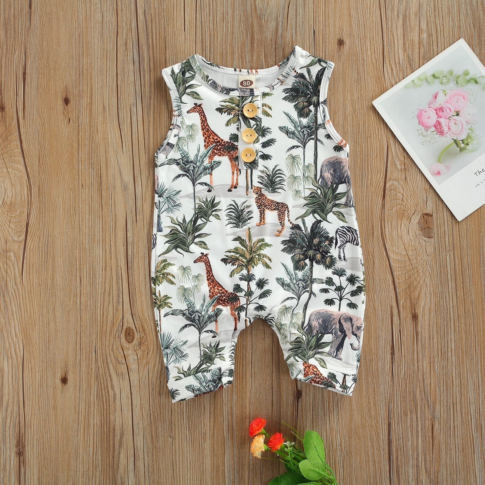 Autumn Safari Romper