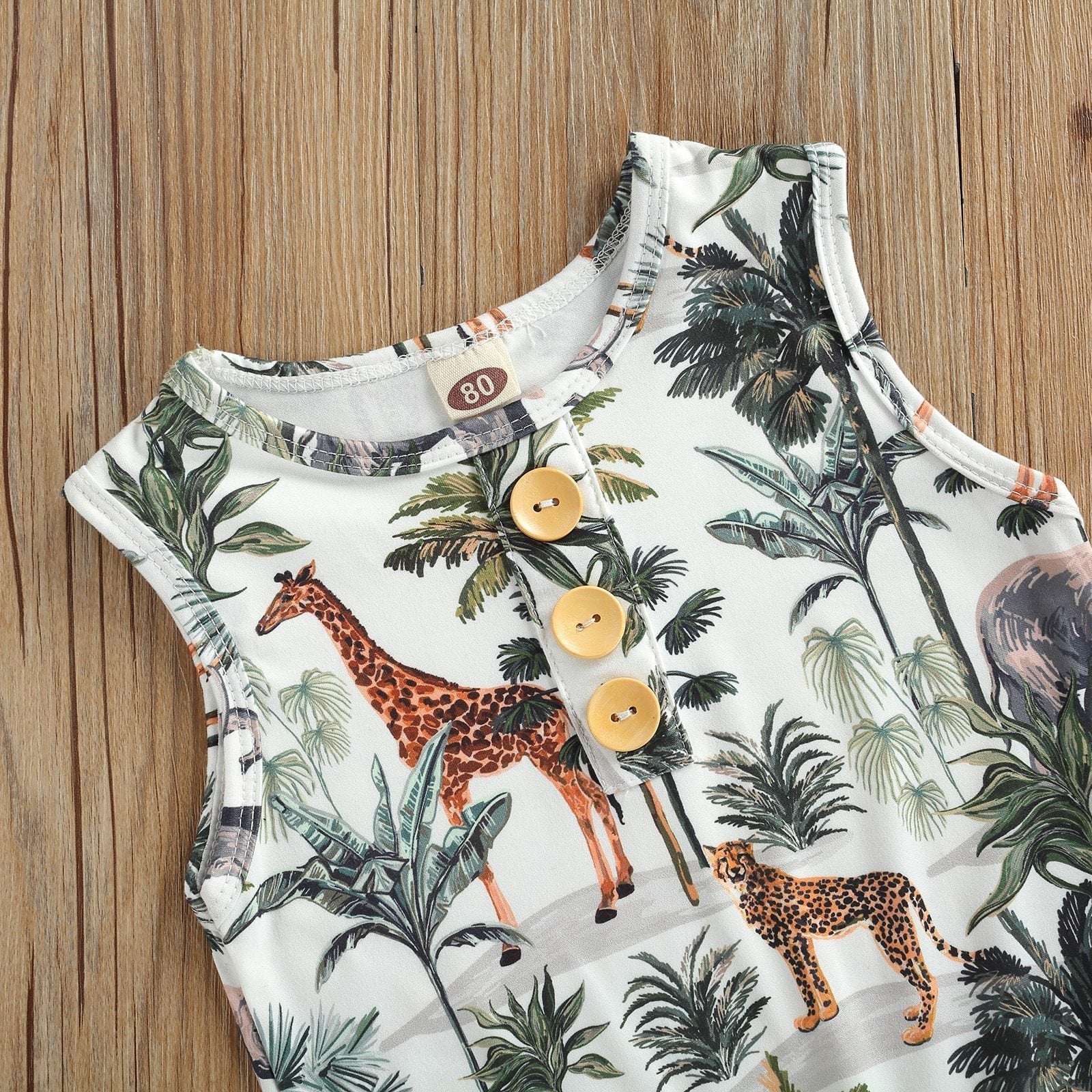 Autumn Safari Romper