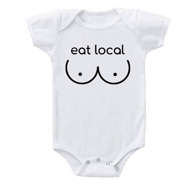 Eat Local Onesie