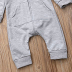 Hooded Shark Tooth Romper