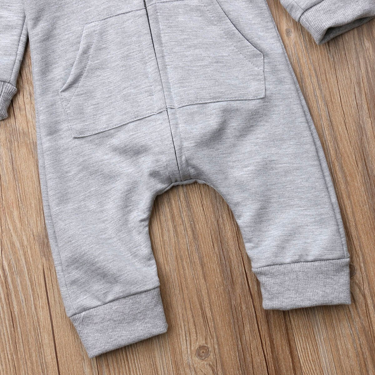 Hooded Shark Tooth Romper