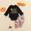 Cutest Pumpkin Outfit with Headband