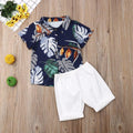 Floral Shirt with Shorts