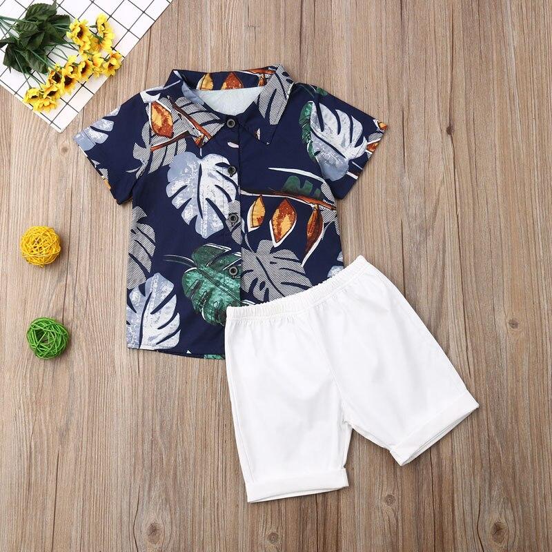 Floral Shirt with Shorts
