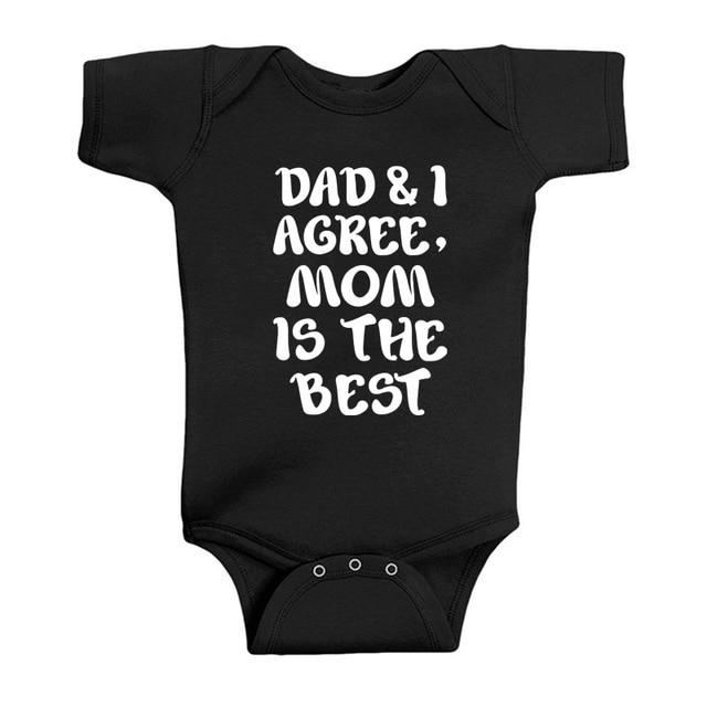 Mom is the Best Onesie (Multiple Colors)