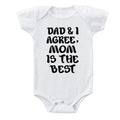 Mom is the Best Onesie (Multiple Colors)