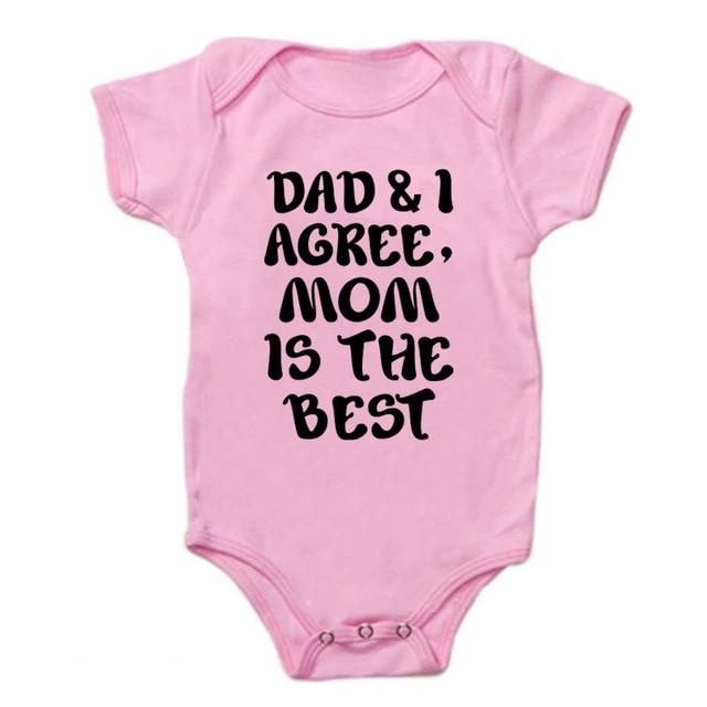 Mom is the Best Onesie (Multiple Colors)
