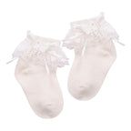 Lace Ruffle Socks