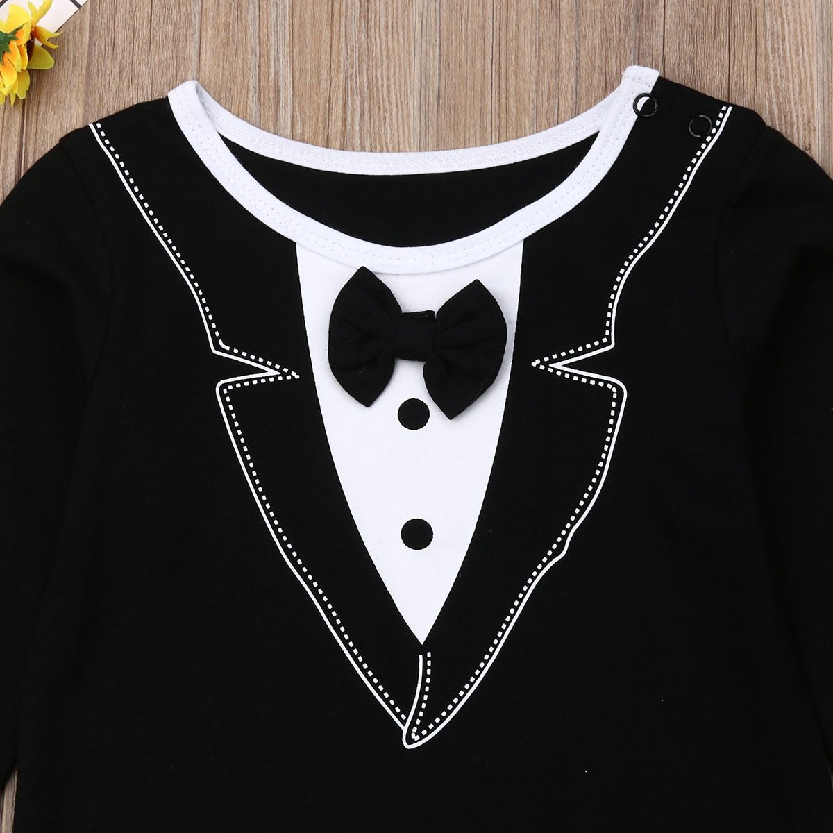 Party Bow Tie Romper